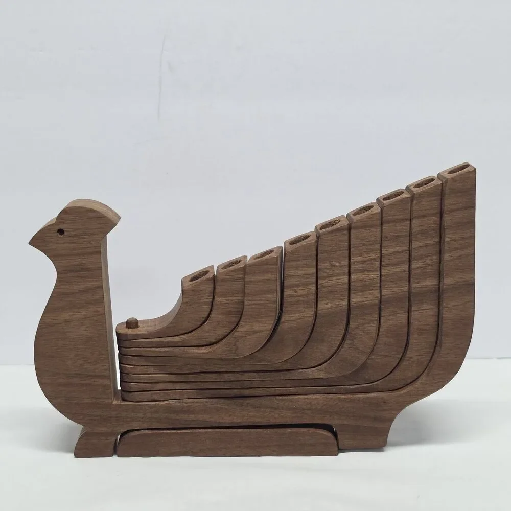 Vintage scandinavian wooden